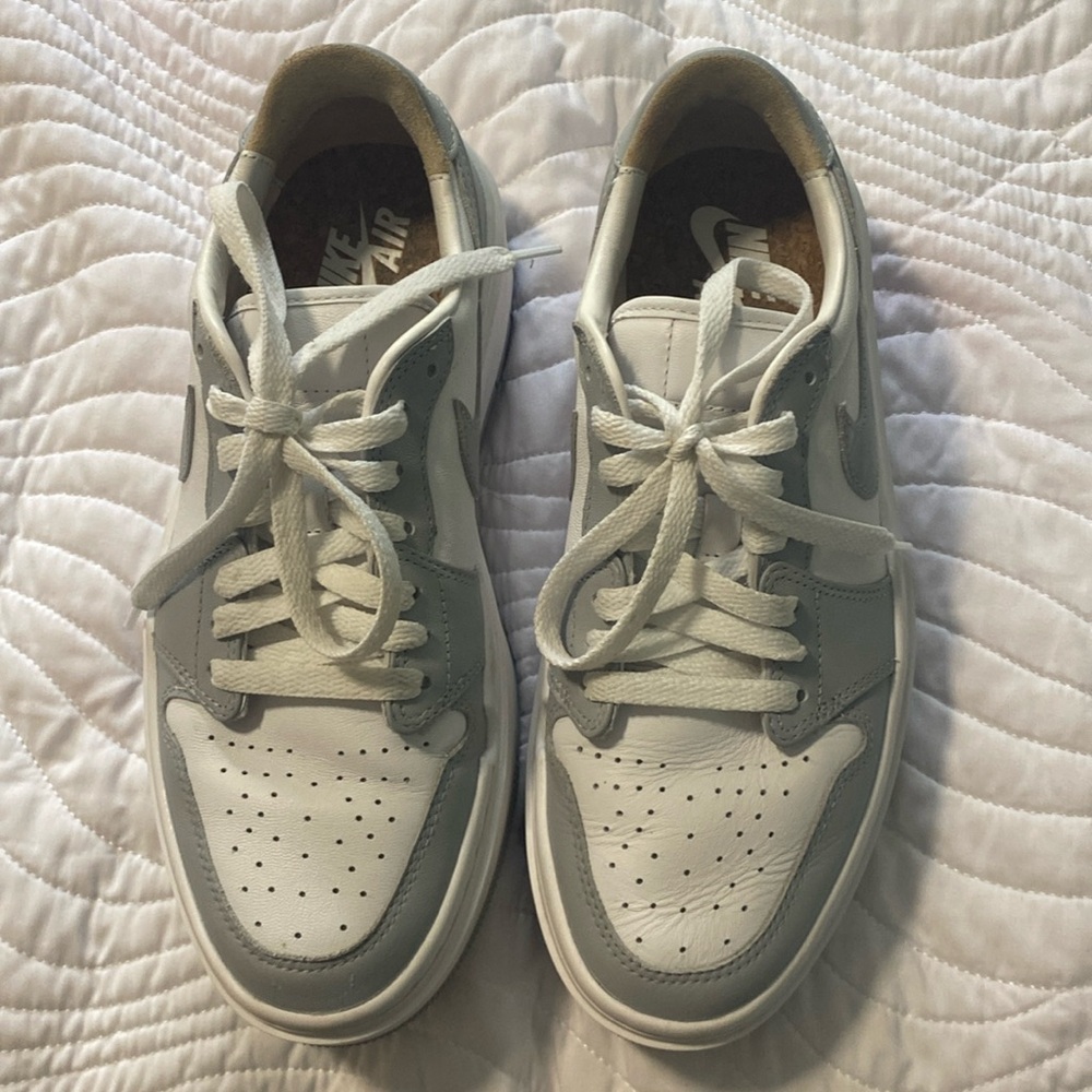 Platform Air Jordan dunks W 8.5 grey